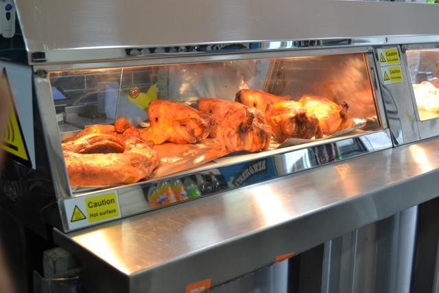 Golden roast chicken