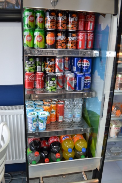 Drinks fridge