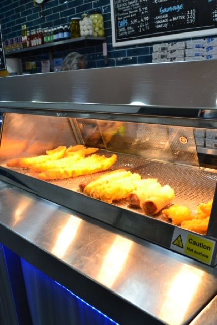 Fresh fish on display