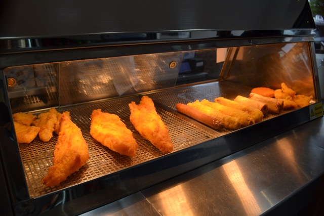 Fresh fried fish
